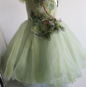 Embroidery Flower Little Girl Dress Short-Sleeve